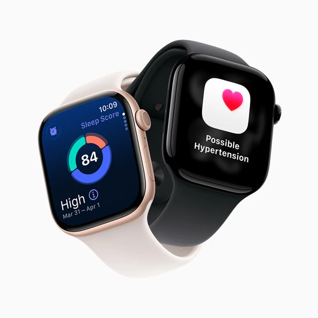 Relógios inteligentes Apple Watch, imagem oficial Apple