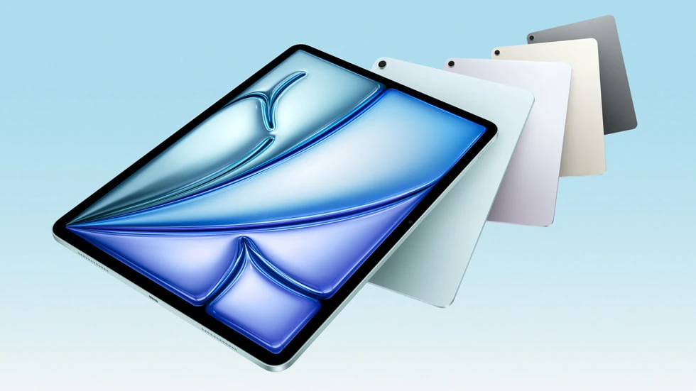 Tablets iPad Air, imagem oficial Apple